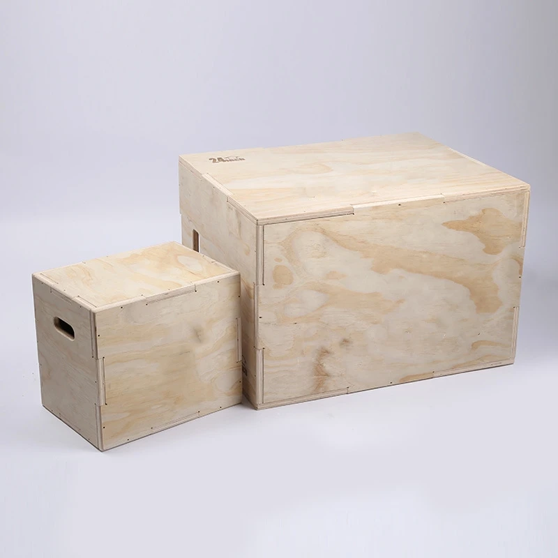 Plyo Jump Box - 2026 3-in-1 조립식 목재 플라이오 점프
