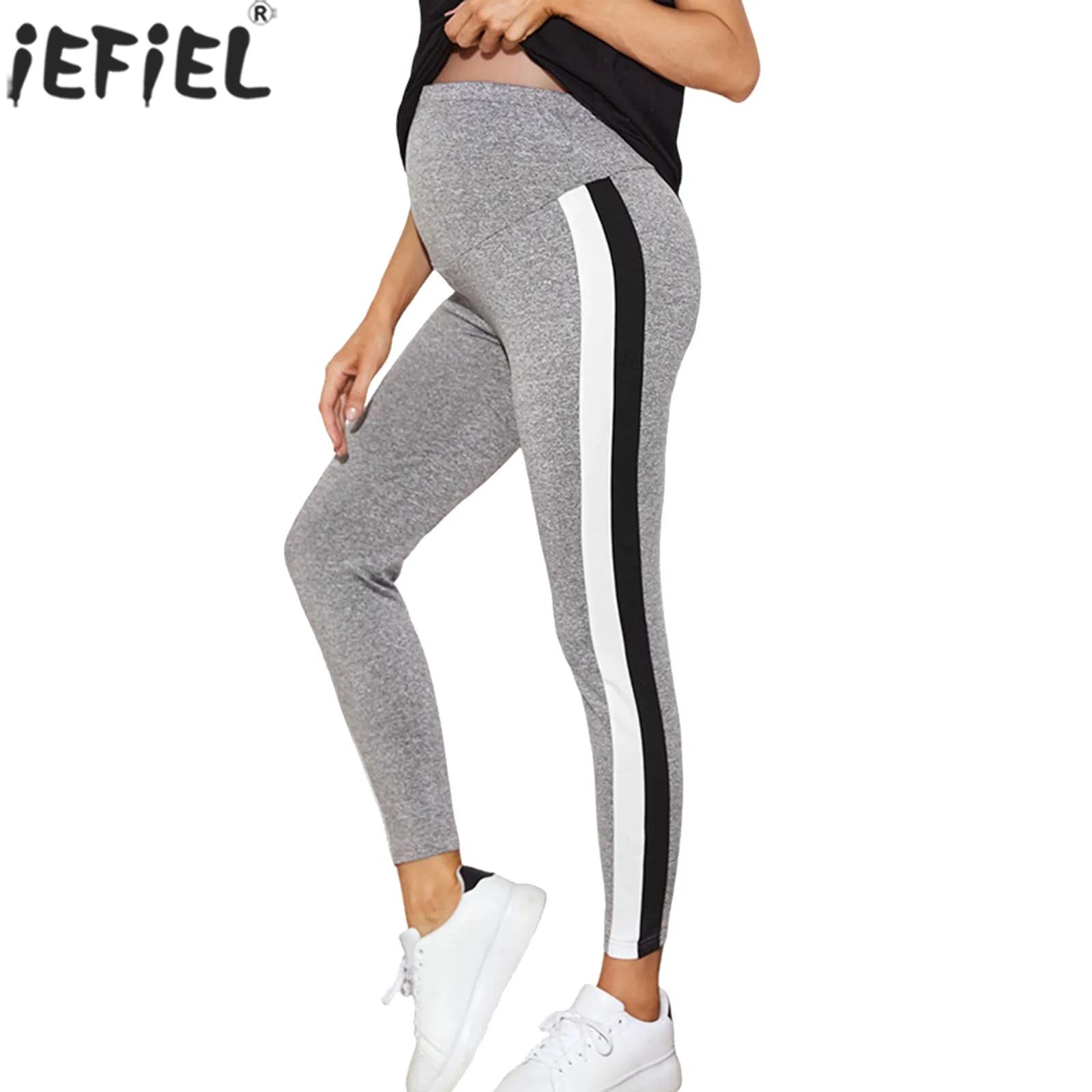 Yoga Overall Fitness - 임산부 하이웨이스트 오버벨리 팬츠, 요가, 필라테스,