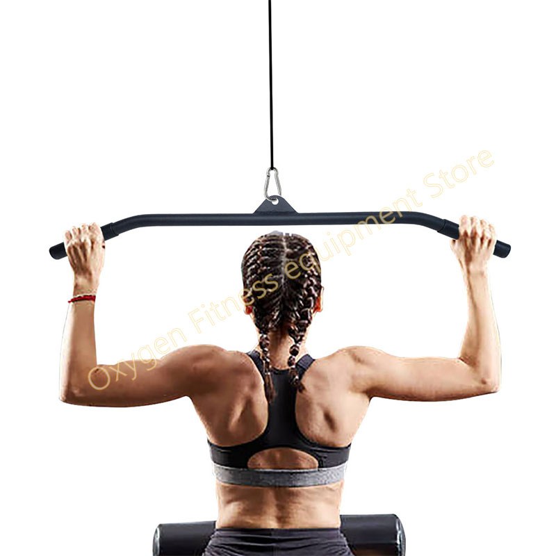 Lat Pulldown Bar - 케이블 기계용 LAT 풀다운 바 부착물,