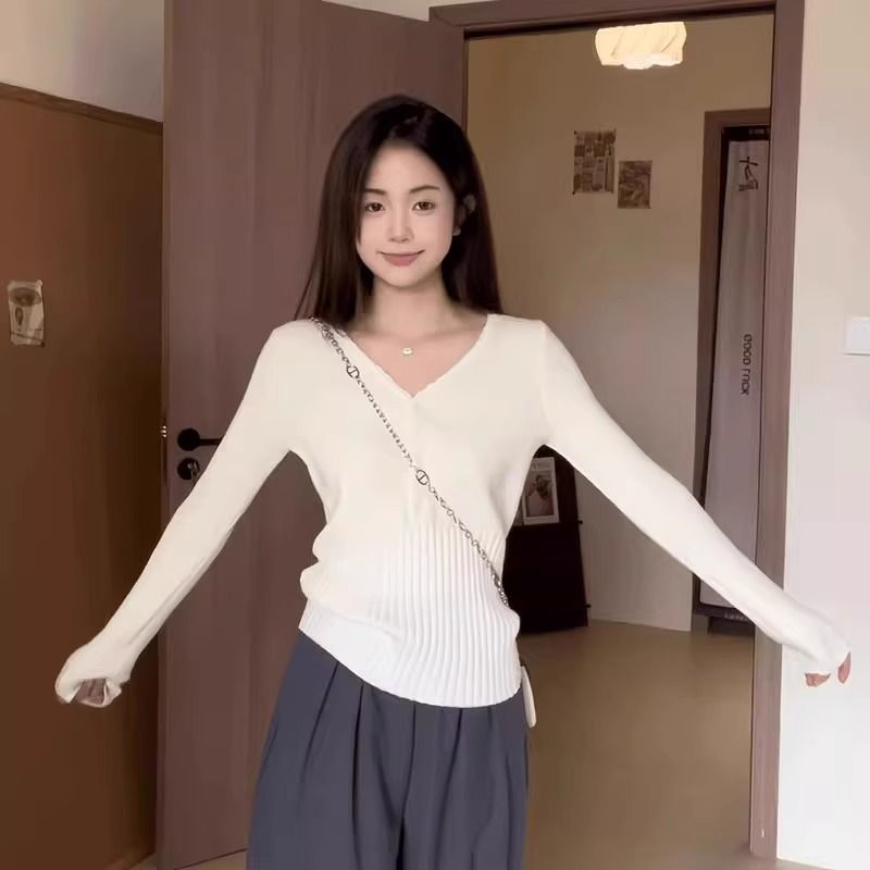 Yoga Fitness Class - 스웨터 점퍼 풀오버 여성용 풀오버 우아한