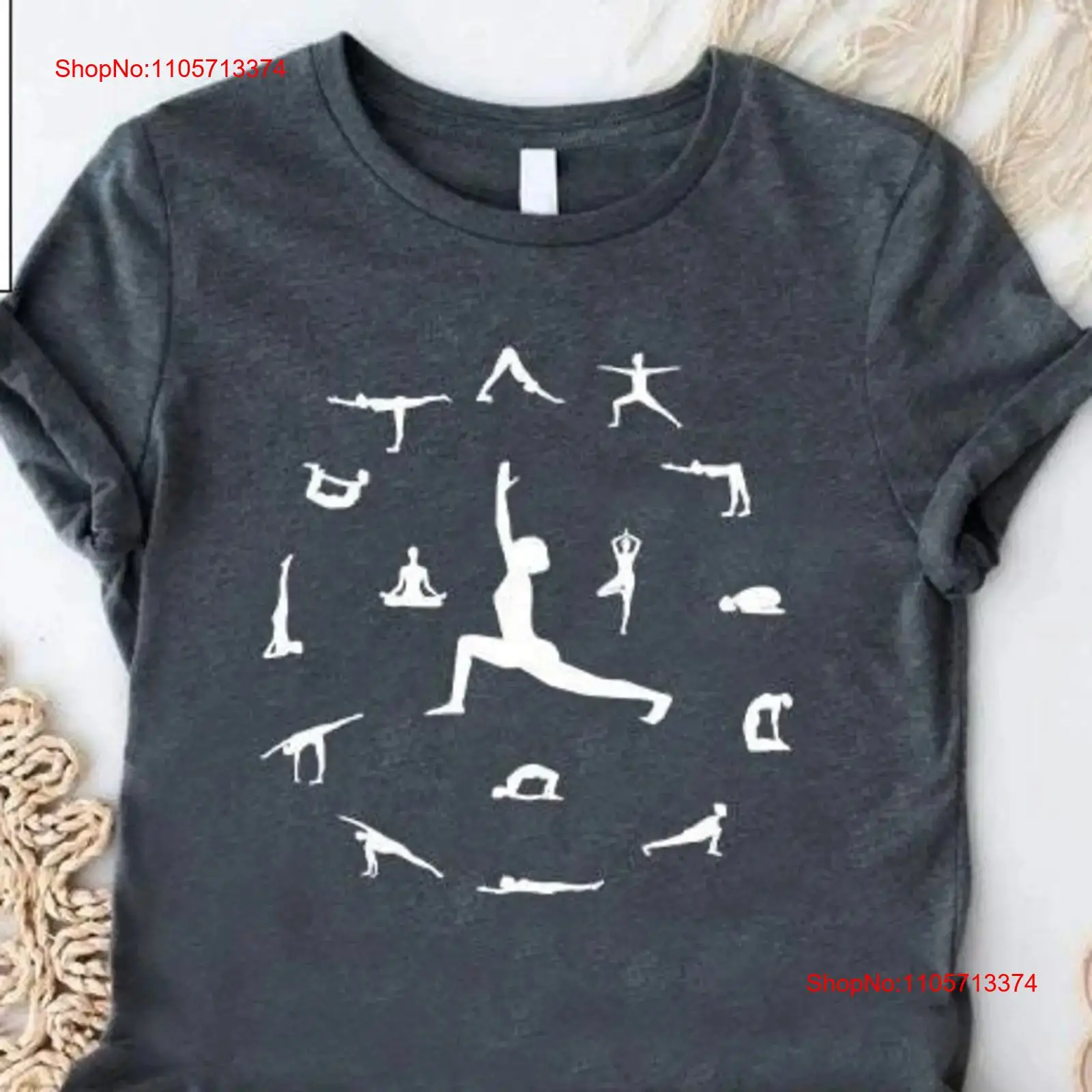 Yoga Fitness Teacher - 요가 티셔츠 요가스터 영적 인증 강사용