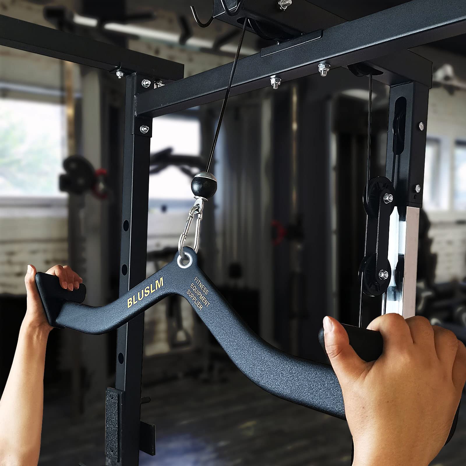 홈 체육관 피트니스 라트 풀다운 핸들 그립 훈련용 이두 - Lat Pulldown Bar 리뷰 및 가격