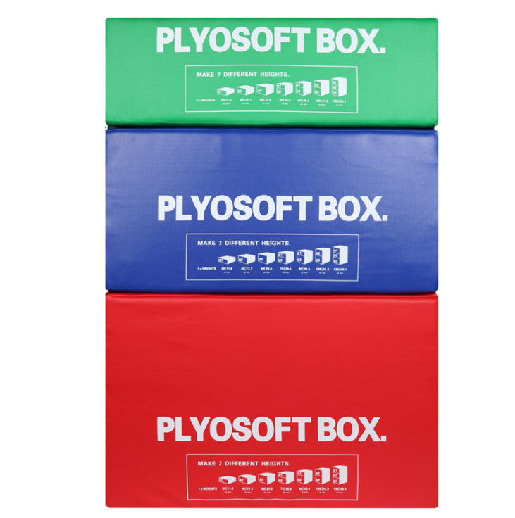 헬스장용 PU 가죽 점프 박스 소프트 폼 점프 플라이오 - Plyo Jump Box 리뷰 및 가격