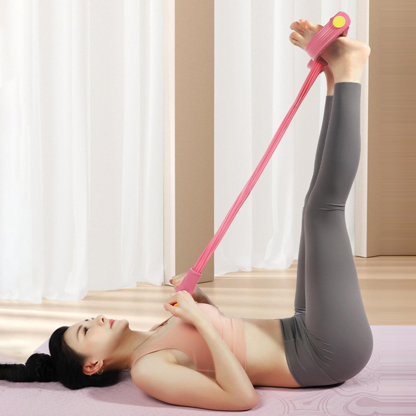 페달 풀러 6튜브 탄성 운동 풀 로프 핸들 포함 홈짐, - Yoga Fitness Hotel 리뷰 및 가격