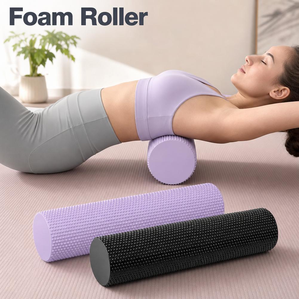 요가 폼 롤러 EVA 고밀도 요가 컬럼롤러 필라테스 폼 - Yoga Fitness Exercises 리뷰 및 가격