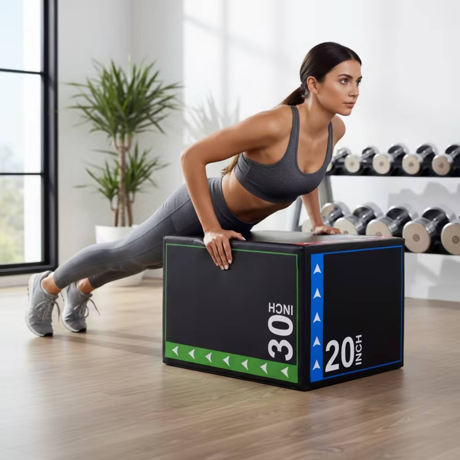 소프트 플라이오 박스 휴대용 패딩 트레이닝 블록 폼 점 - Plyo Jump Box 리뷰 및 가격