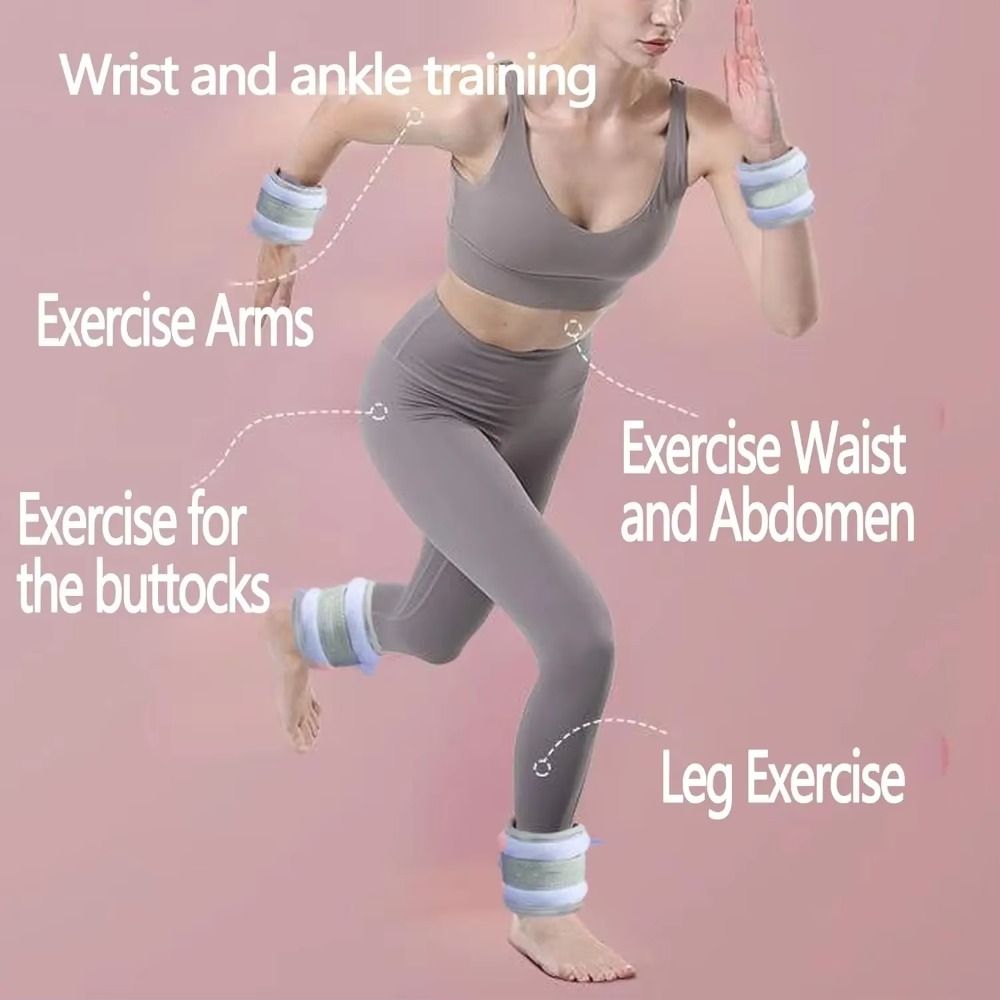 1 쌍 땀 방지 손목 무게 팔찌 통기성 요가 가중 발목 - Ankle Weights 리뷰 및 가격