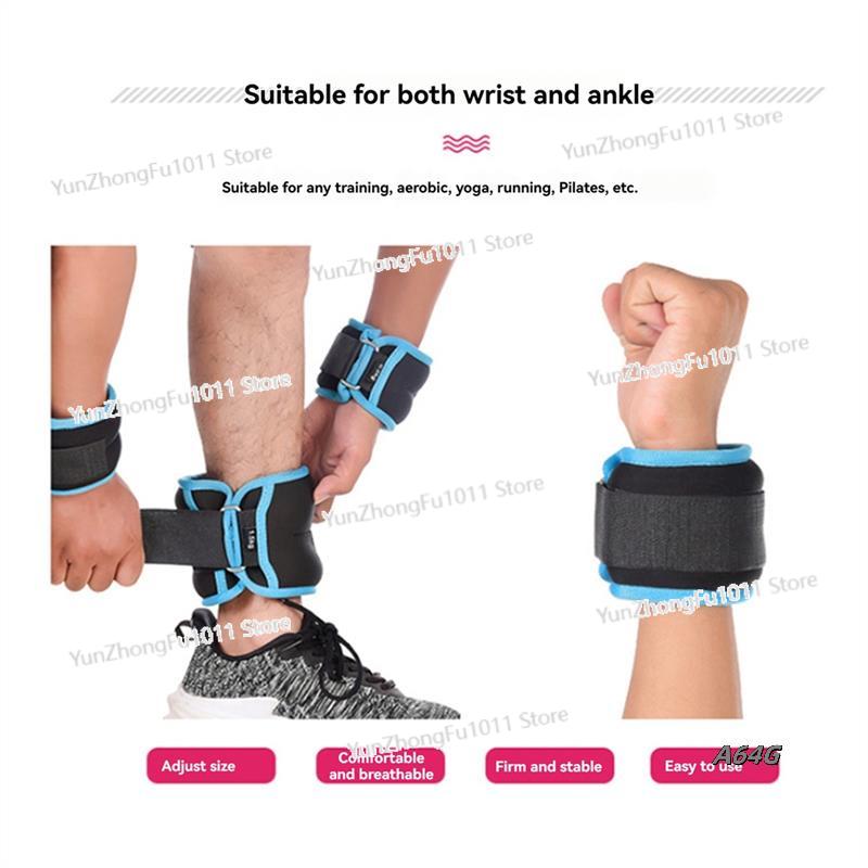 2PCS 피트니스 장비 체육관 발목 샌드백 D-링 조절 - Ankle Weights 리뷰 및 가격
